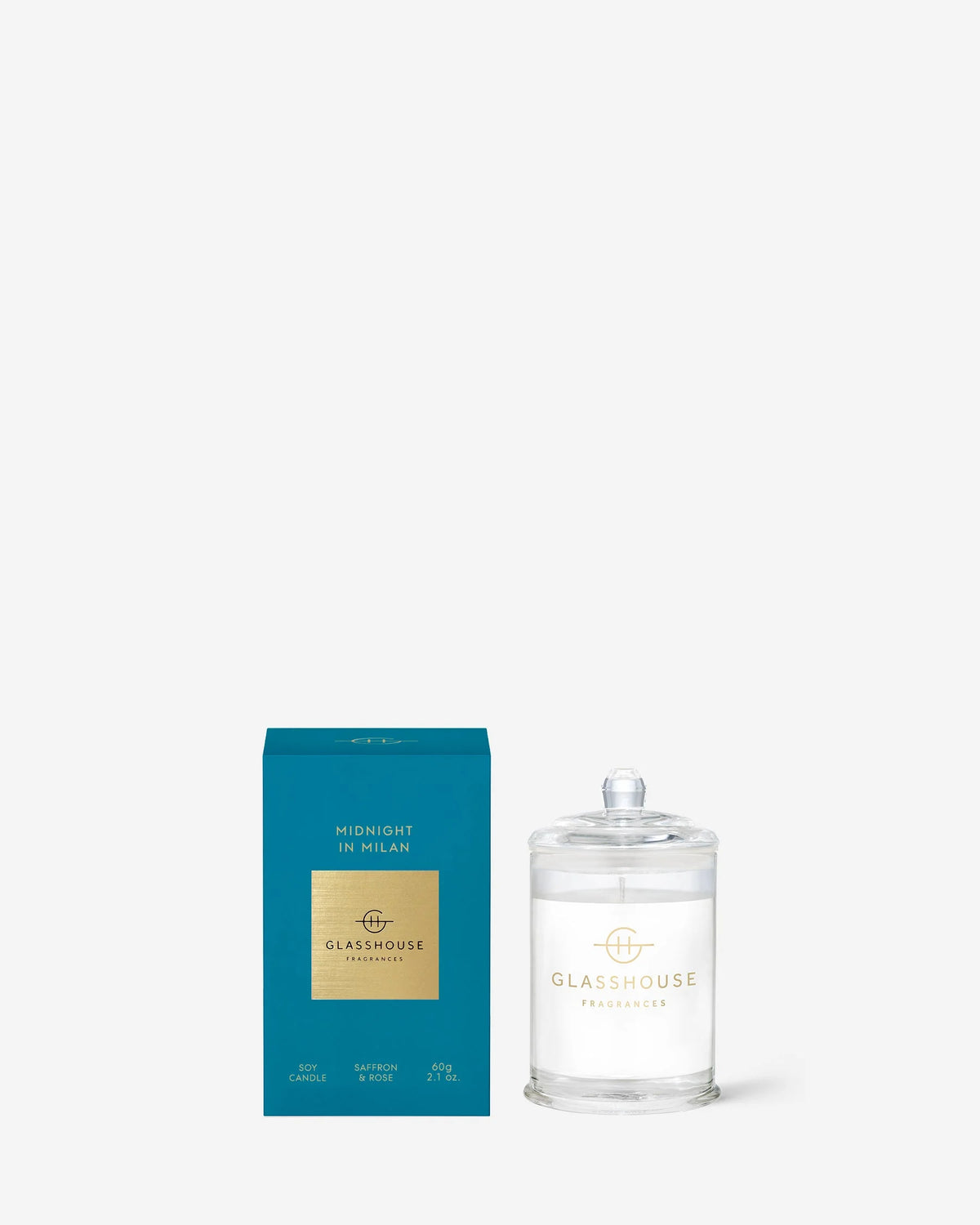 Glasshouse Midnight in Milan Candle 2.1 oz