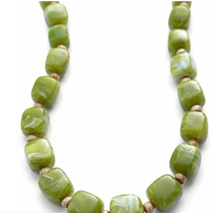 Block Party Necklace-Green