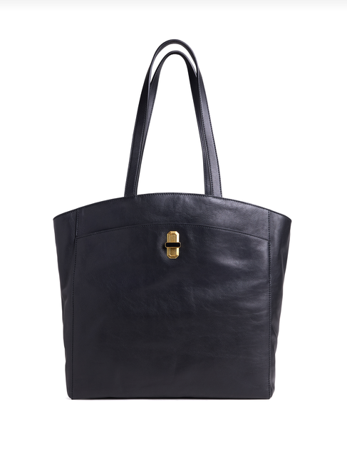 The Heirloom Large Tote-black