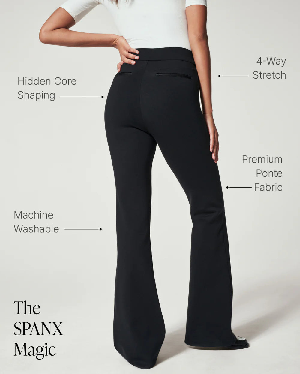 SPANXsmooth Ponte Flare Pant