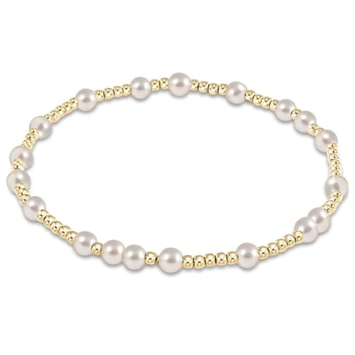 Hope Unwritten 3mm Pearl Bracelet-EN
