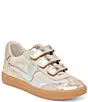 Notice Velcro Sneaker- Silver/Gold