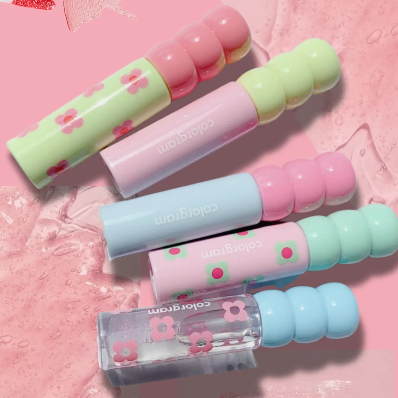 Colorgram Fruity Glass Tint Lip Gloss - Pink Gloss