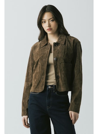 Suede Brown Jacket