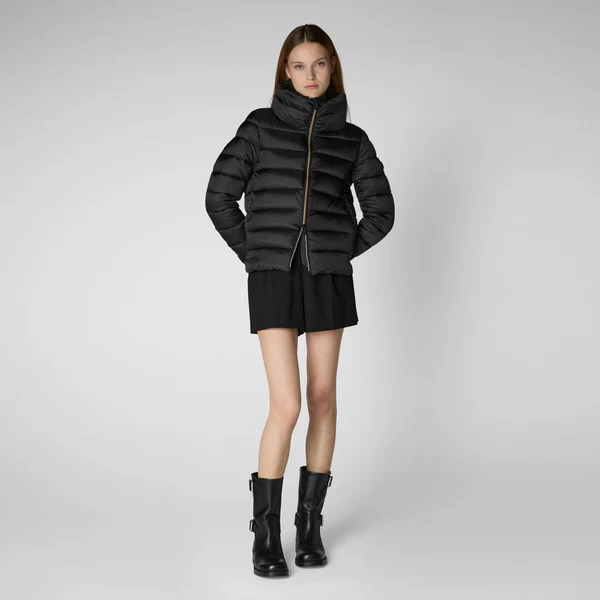 Elsie Puffer Coat - Black