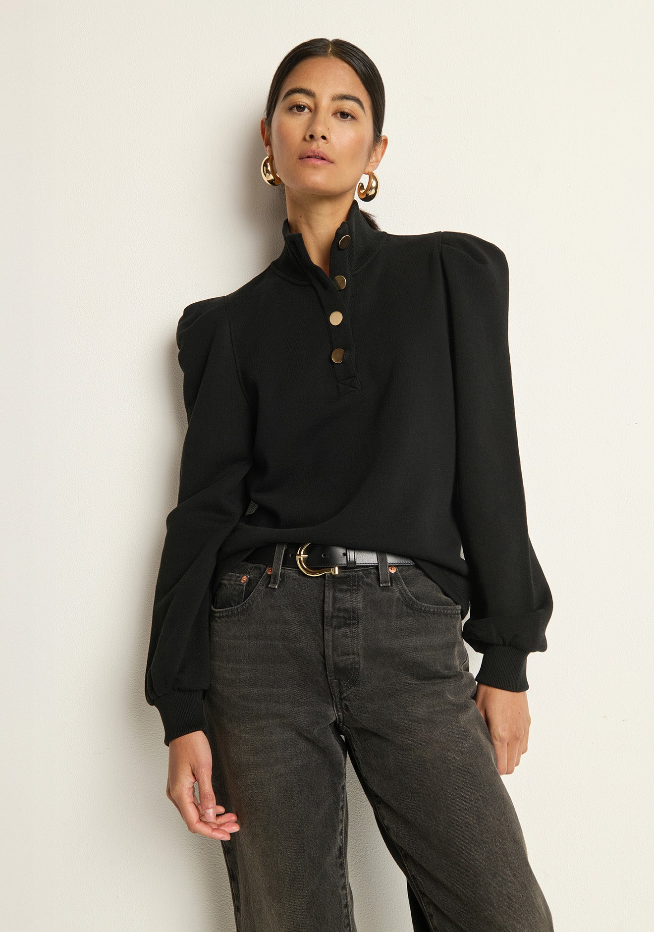 Jessie Sweatshirt-Black