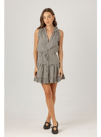 GINGHAM BLISSE DRESS