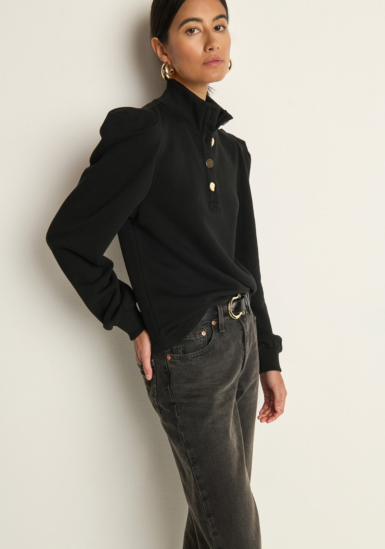 Jessie Sweatshirt-Black