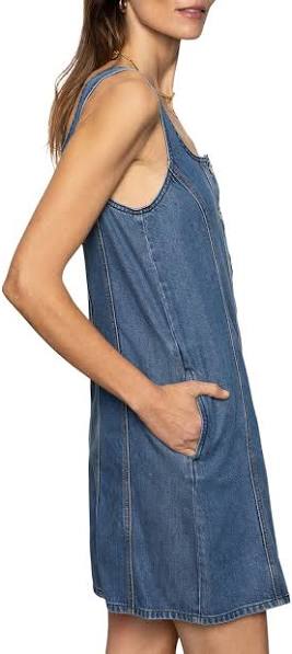 Blossom Denim Dress - Happy Hour