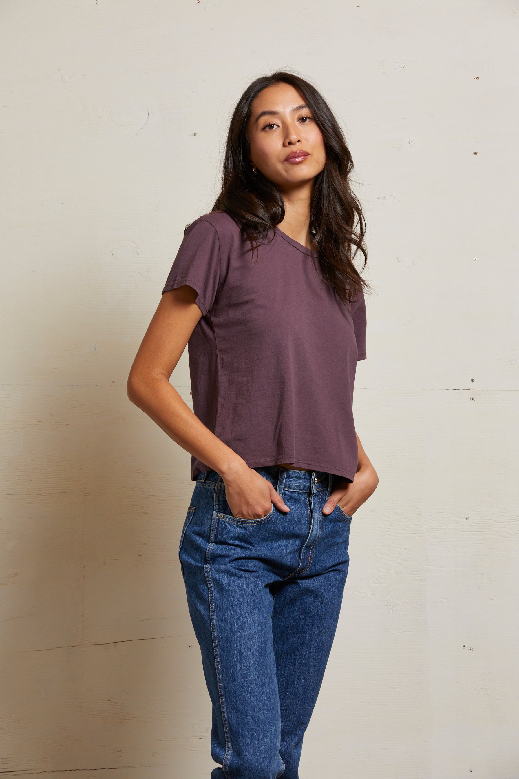 T68-harley boxy crew tee