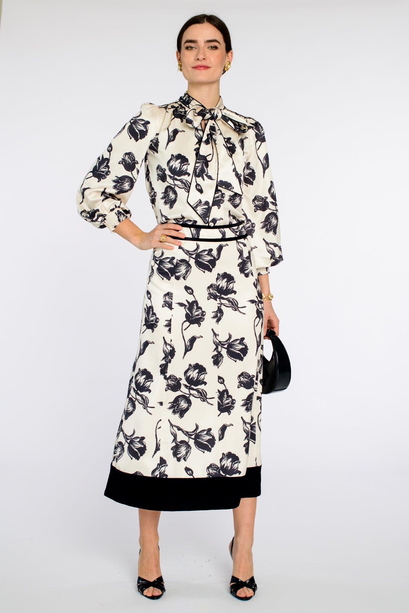 Avery Skirt- Snow Tulip