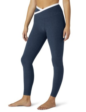 Spacedye Outlines HW Midi Legging-Navy