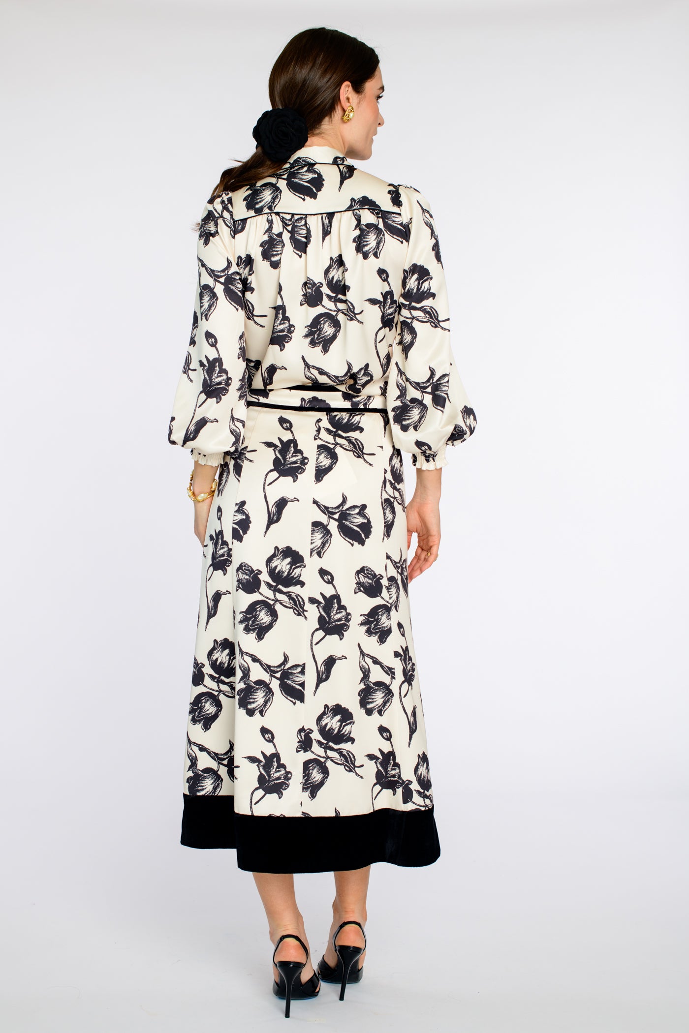 Avery Skirt- Snow Tulip