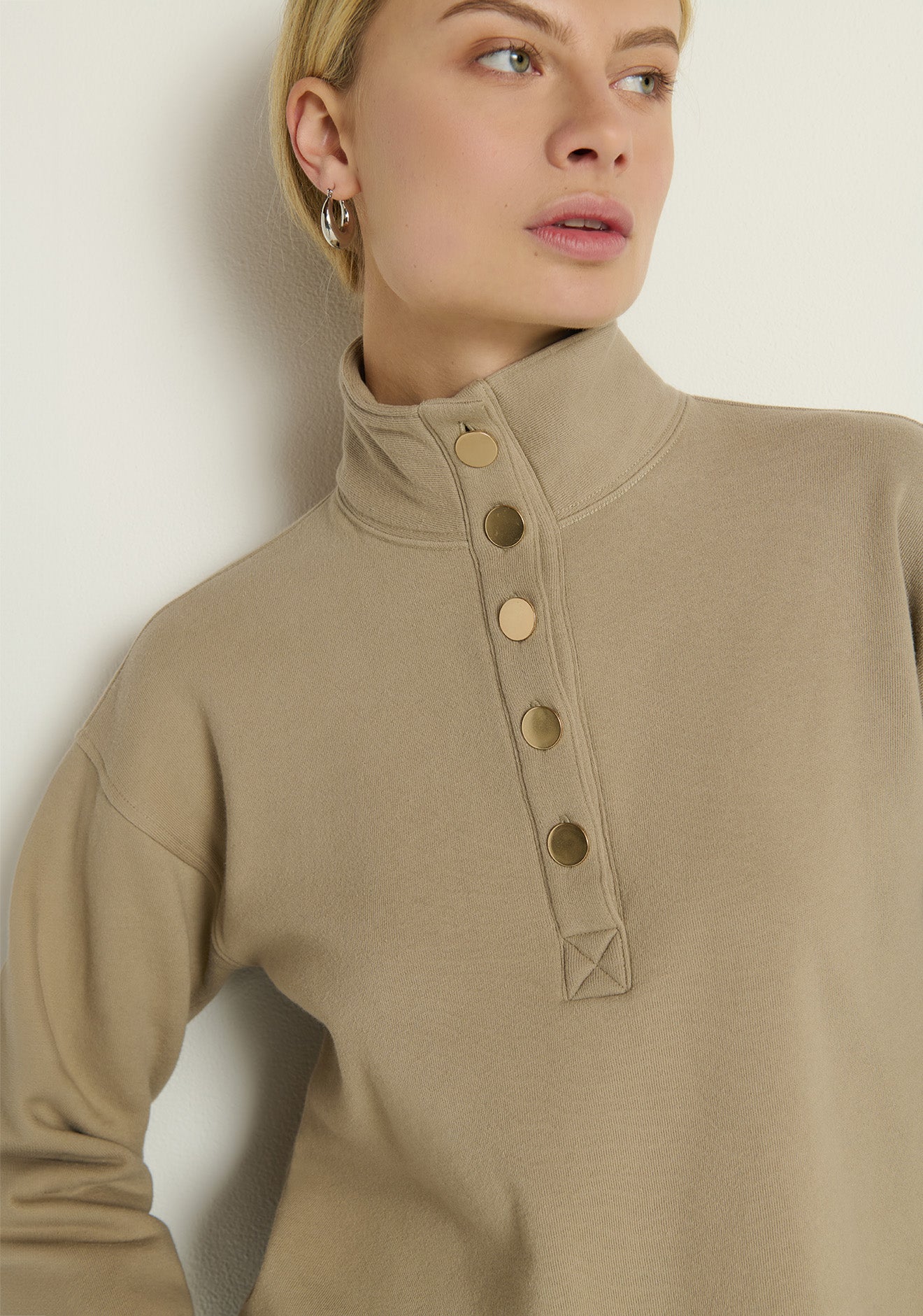 Franz Sweatshirt - Vintage Khaki