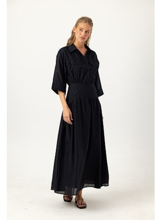 Gabrielle Dress-Black