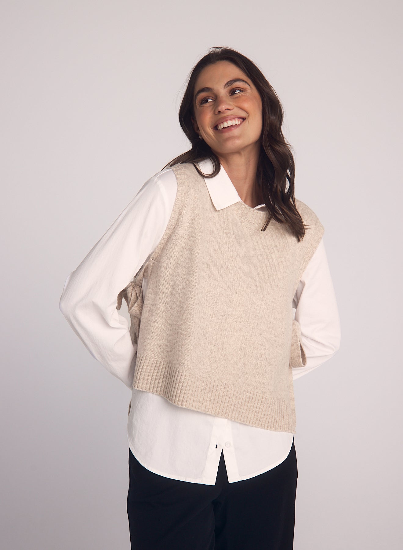 Side Tie Vest