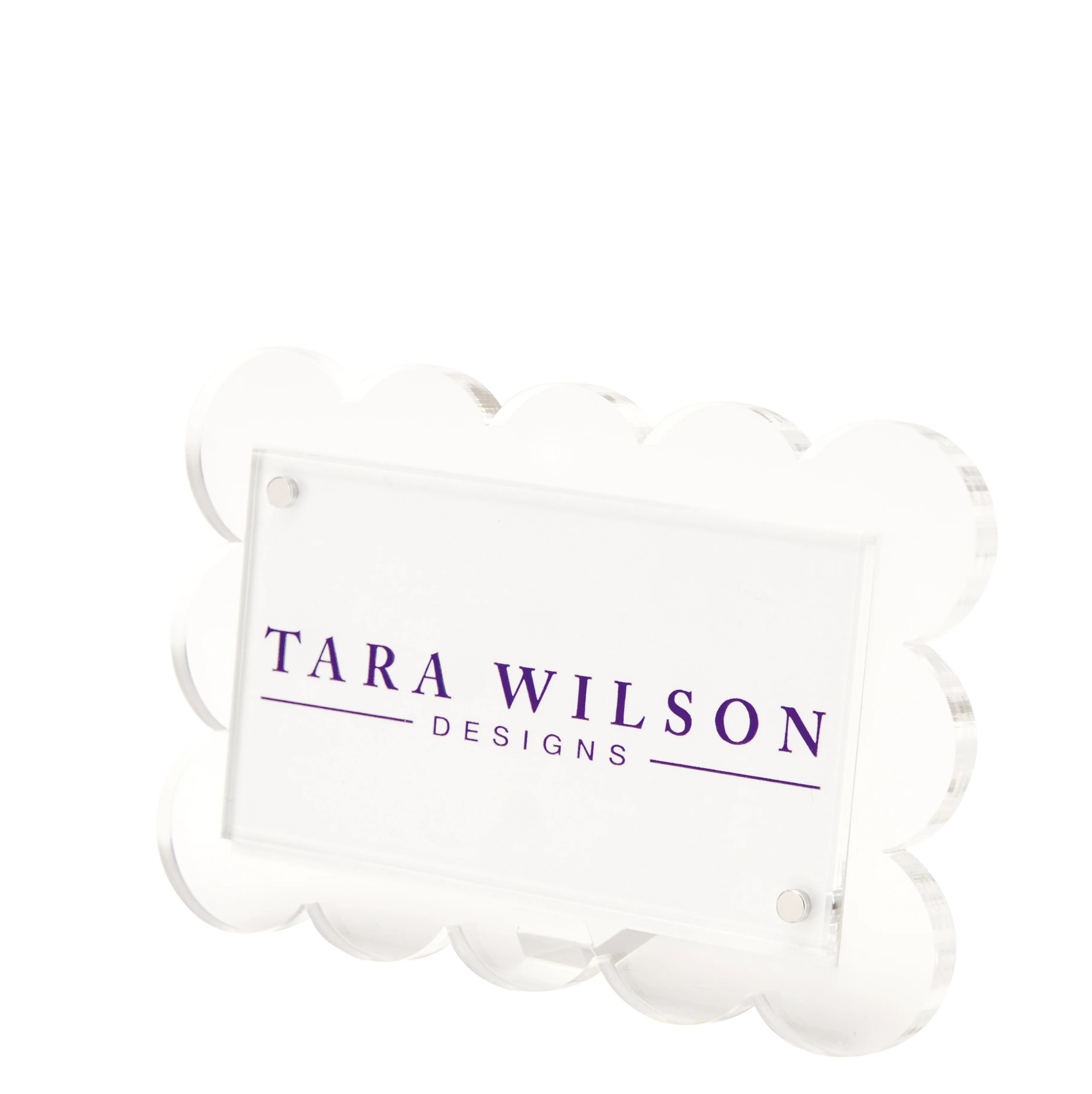 SCALLOP PLACE CARD HOLDERS