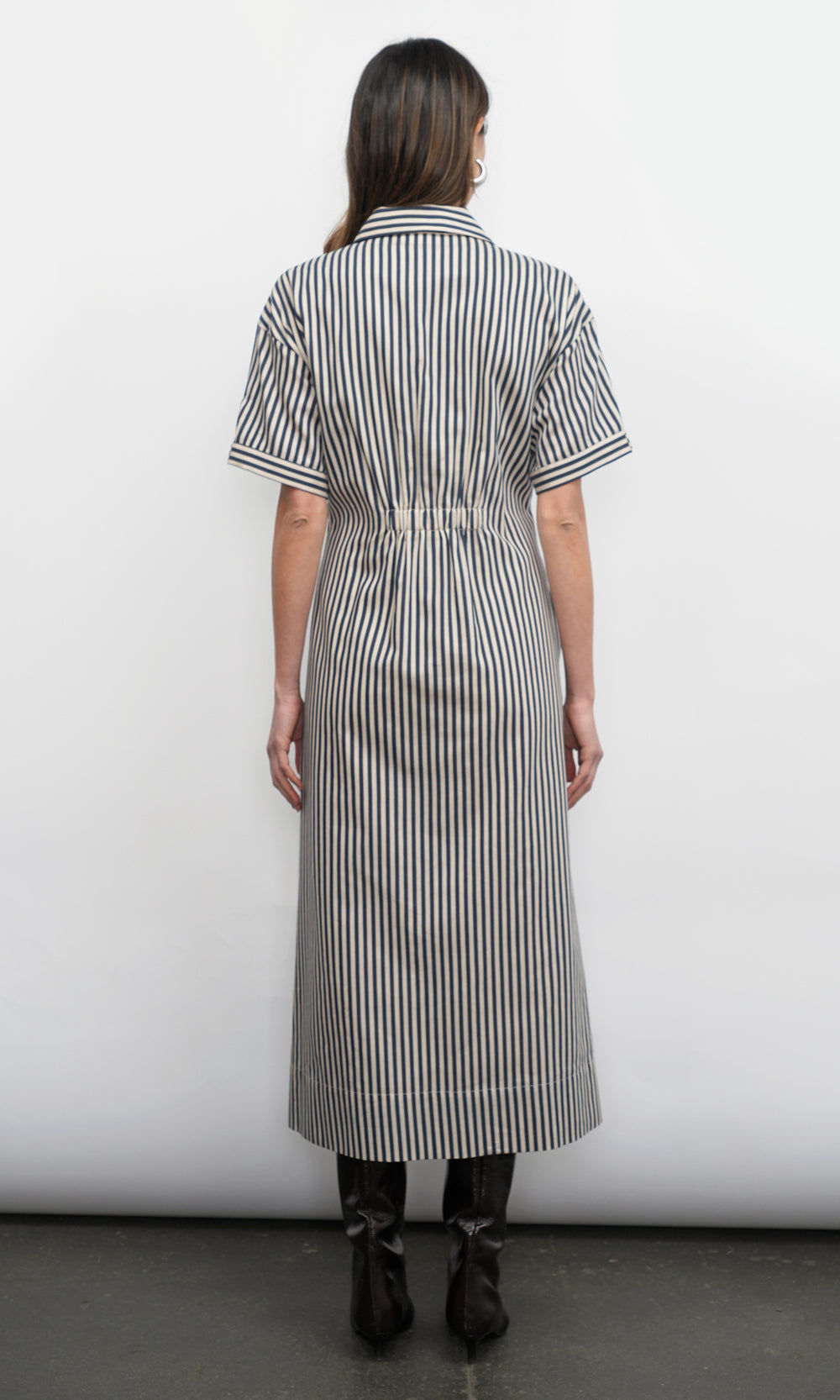 Vanisa Stripe Midi Dress
