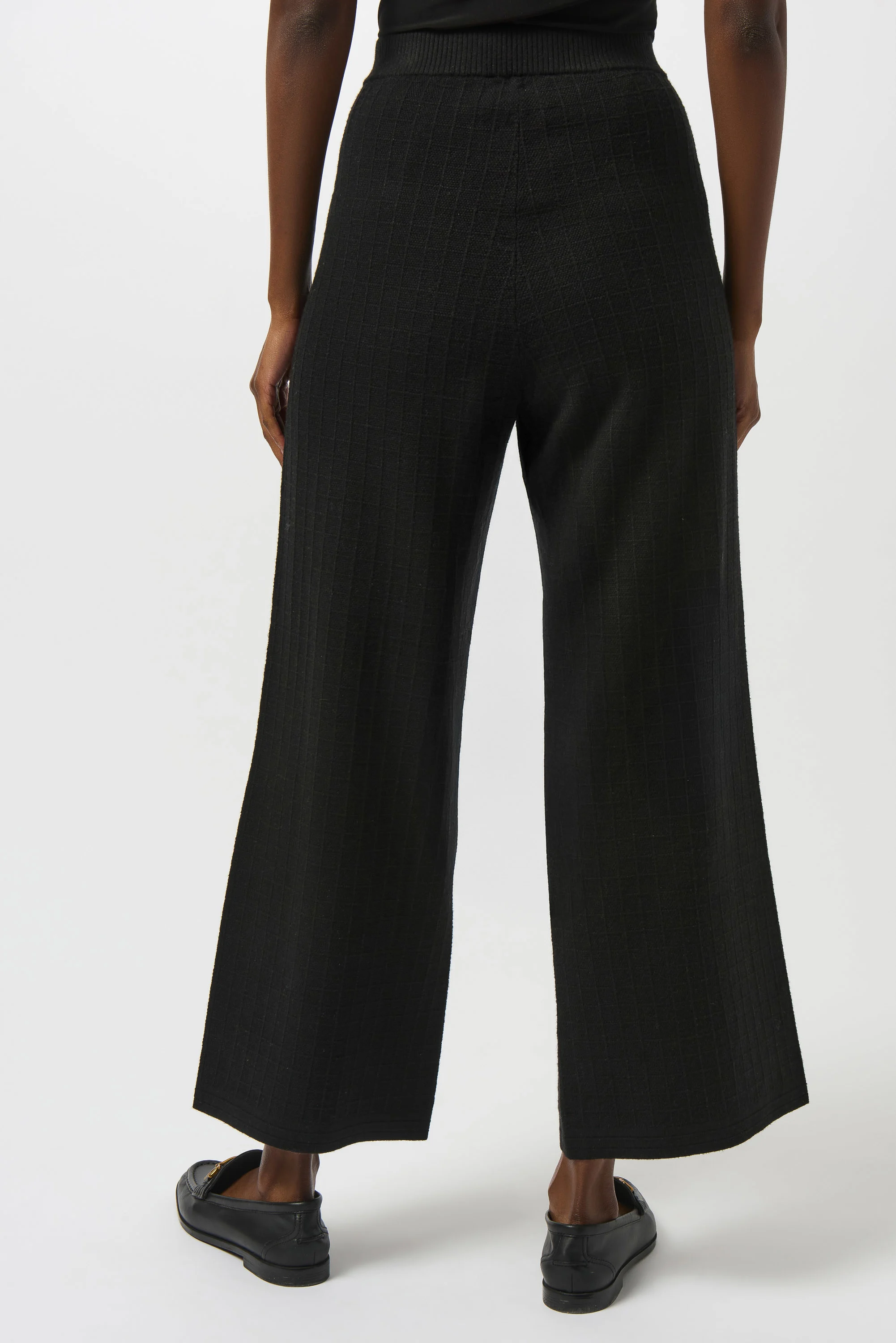Sweater Knit Straight Leg Pants