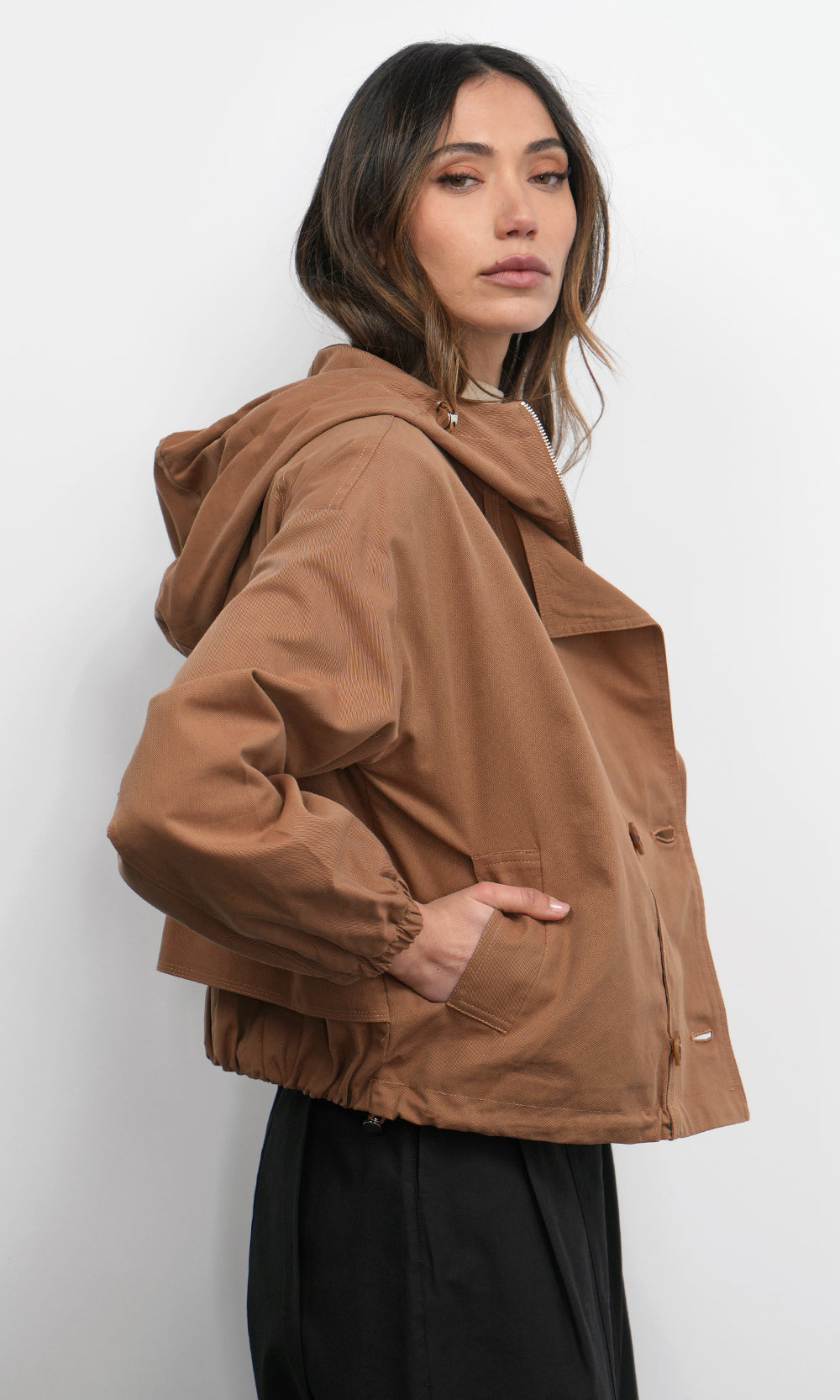 Felix Hoodie Twill Jacket