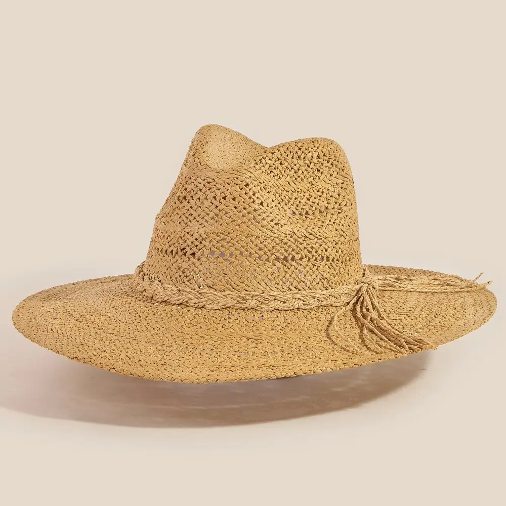 Braided Rope Straw Hat