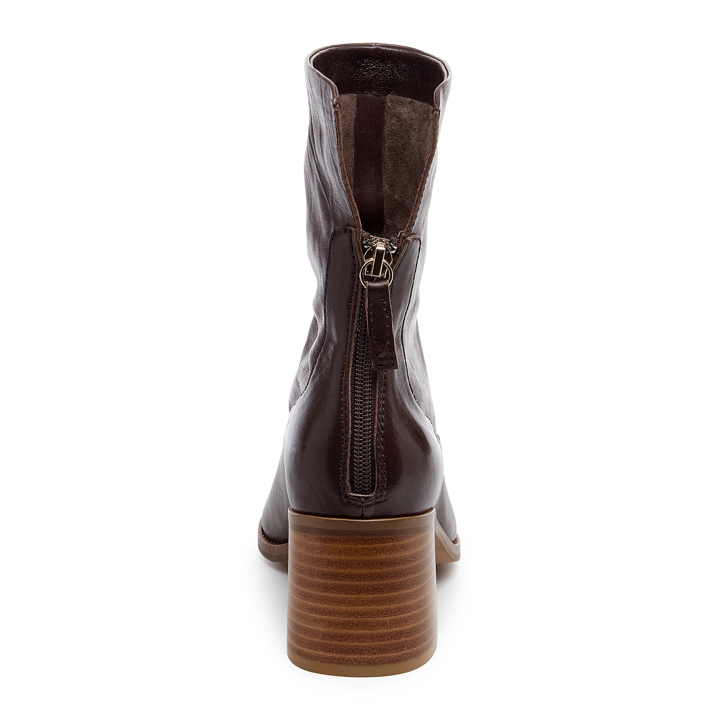 Island Cacoa Leather Booties