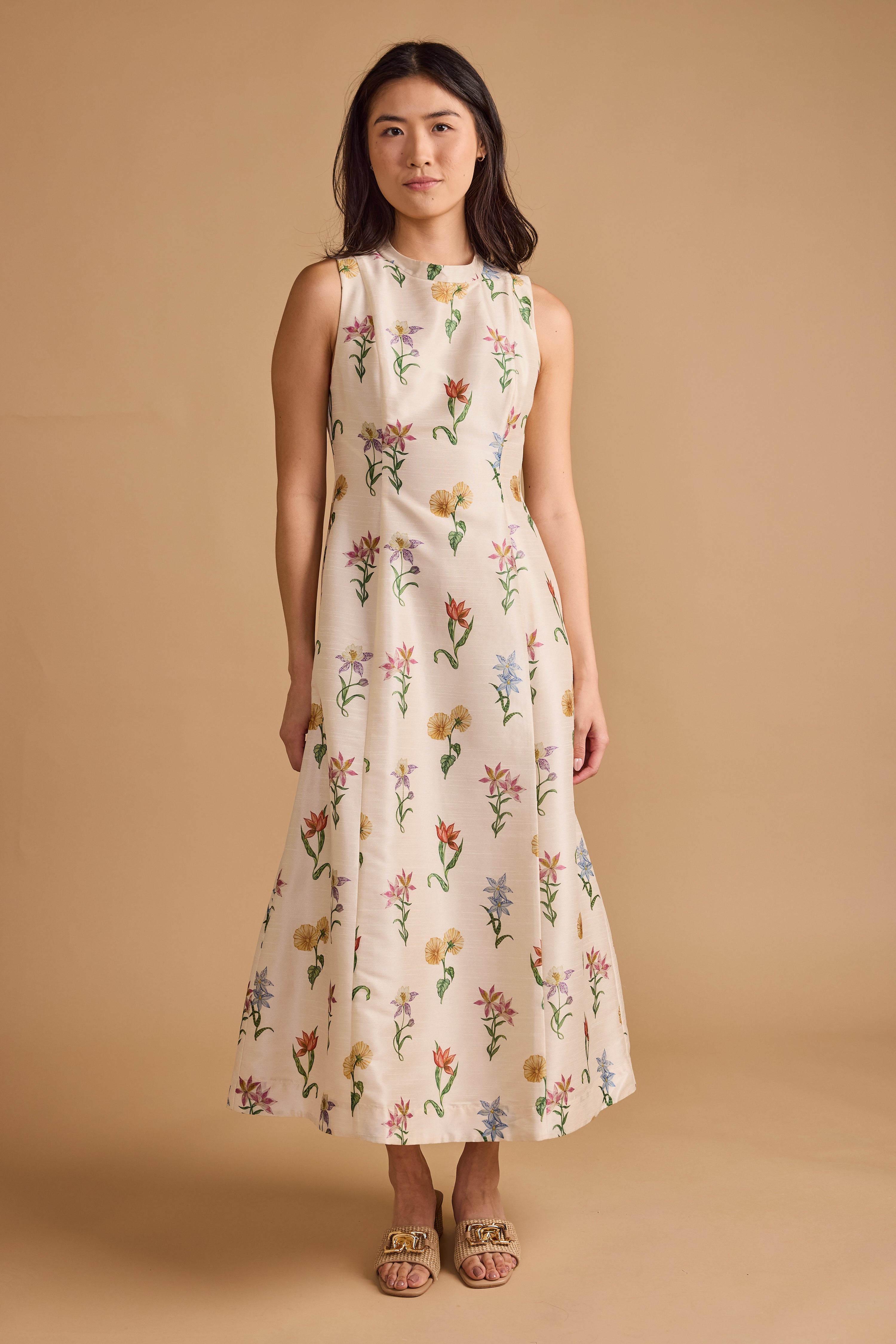 Levina Dress-Botanical