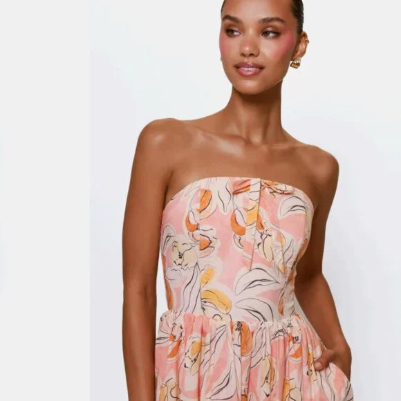 Iris Watercolor Dress