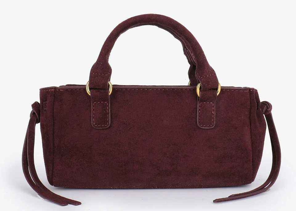Pepper Mini Satchel-Augergine