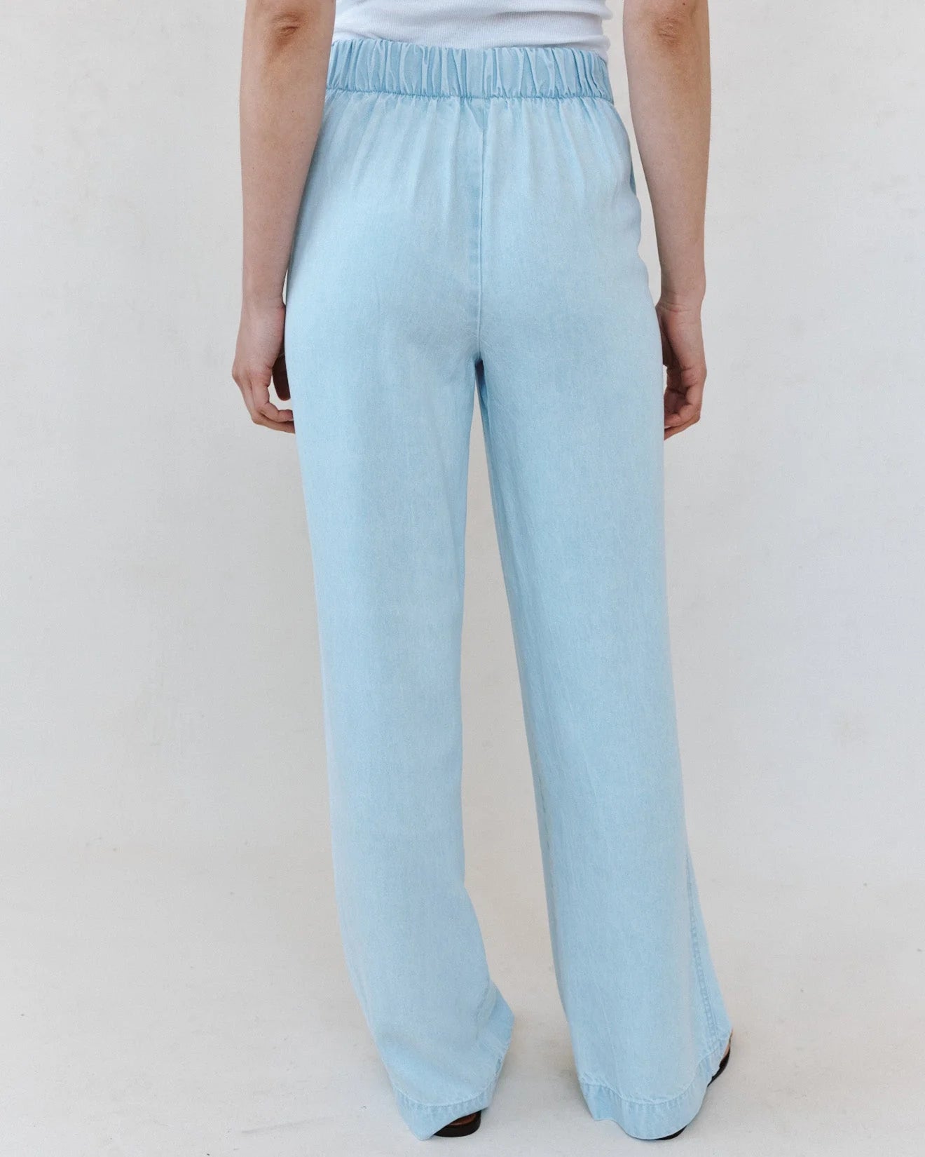 Bella Dahl Multi Stitch Catalina Pants-Coastal Wash