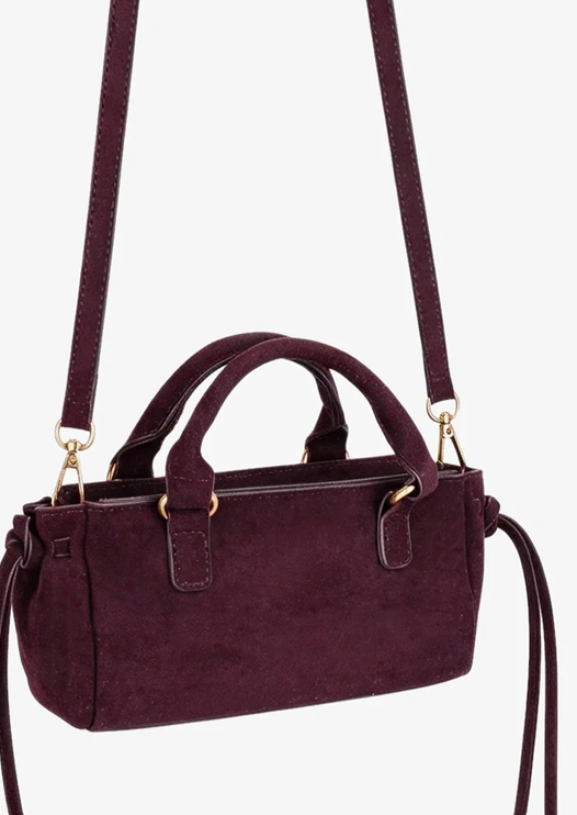 Pepper Mini Satchel-Augergine