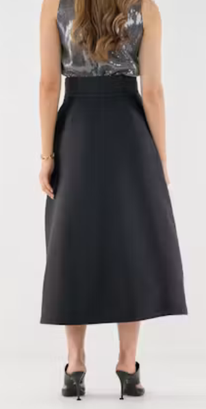 Sable Skirt-Black Tie