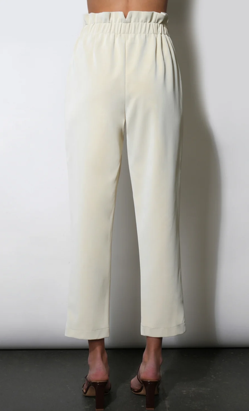 Ulla Vegan Leather Pants-Wax