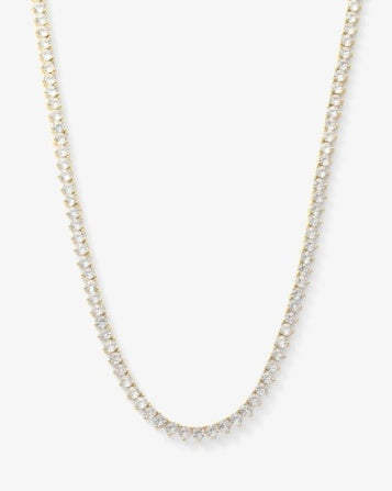 Not Your Basic Tennis Necklace 16"
