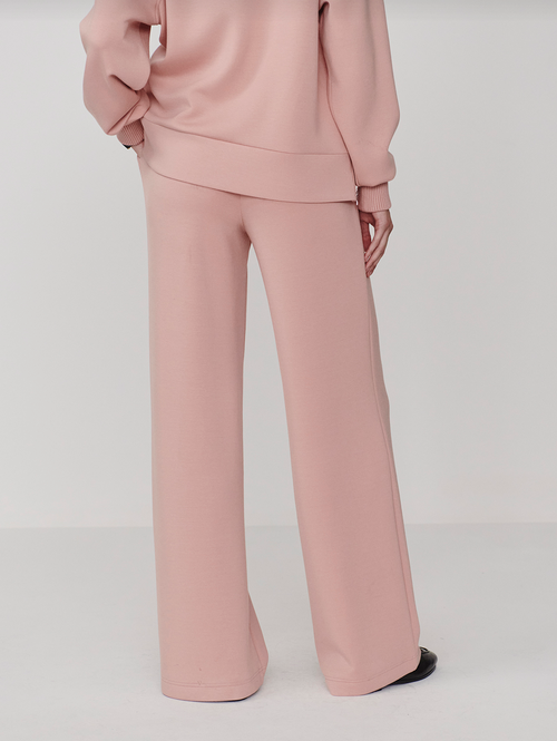 The Wide Leg Pant 30-Misty Rose