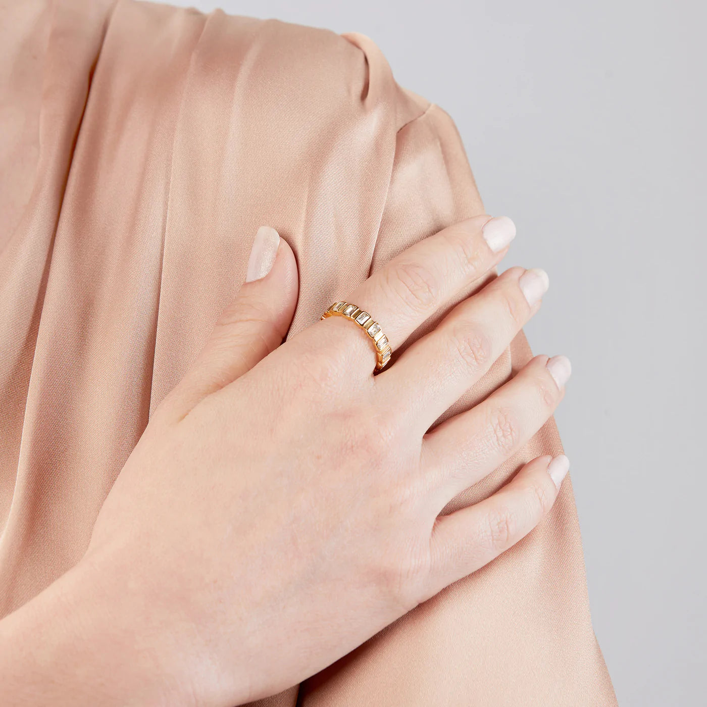 Hollie Baguette Ring