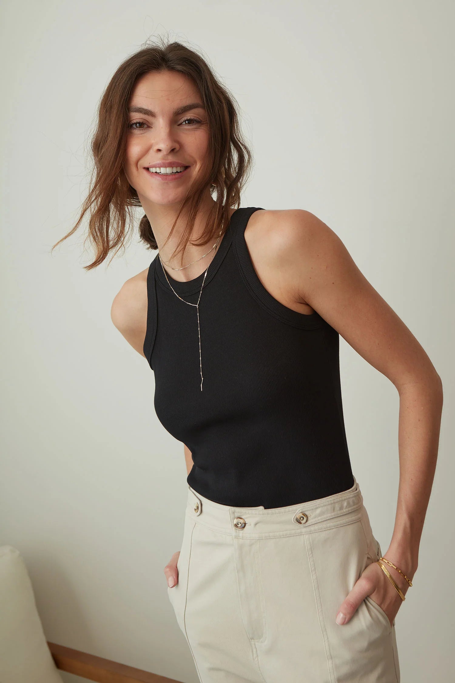 Monroe Tank-Black