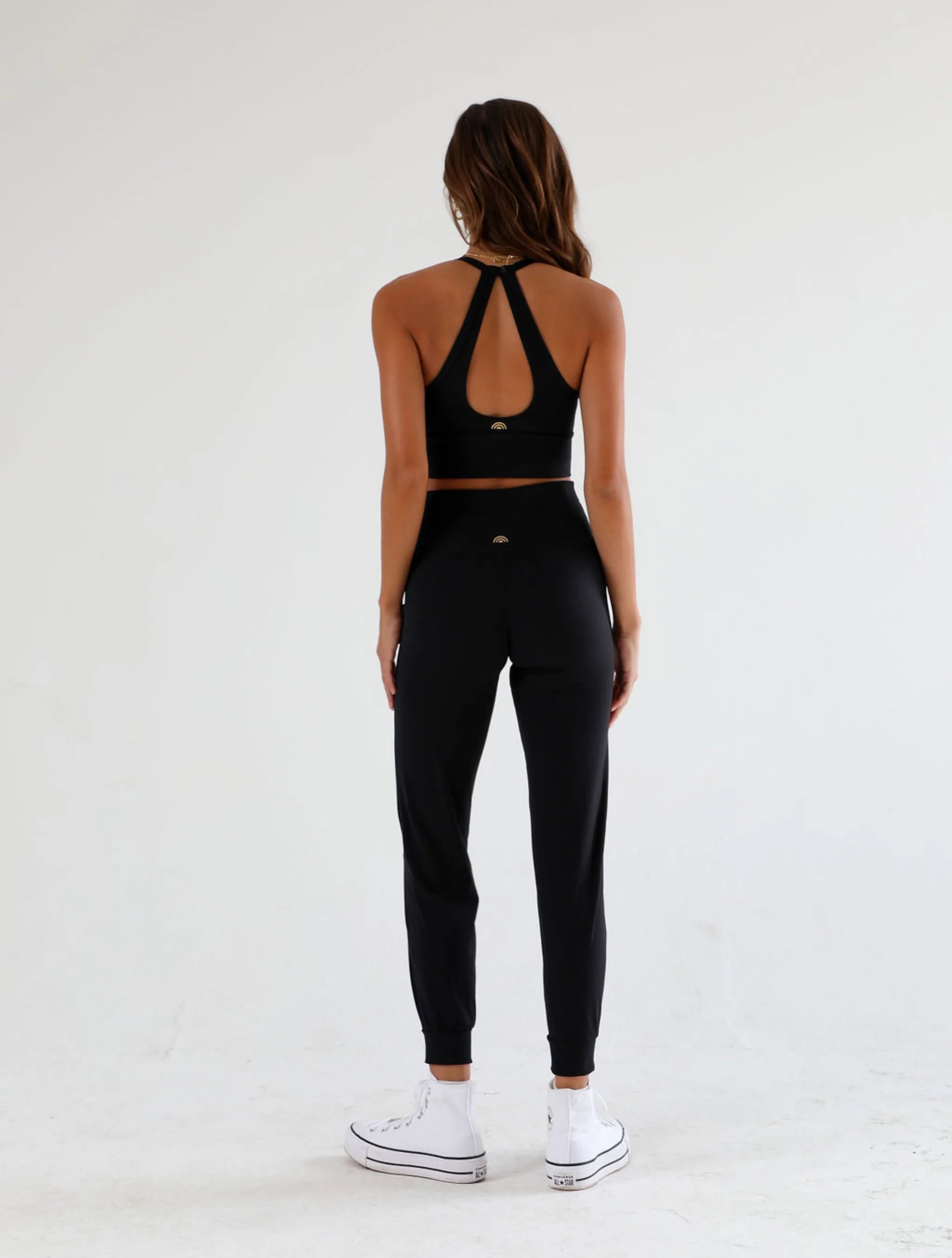 Volley Top- Black