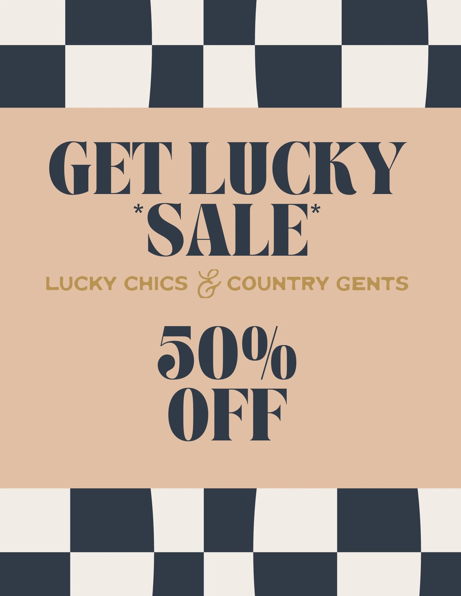 GET LUCKY SPRING SALE