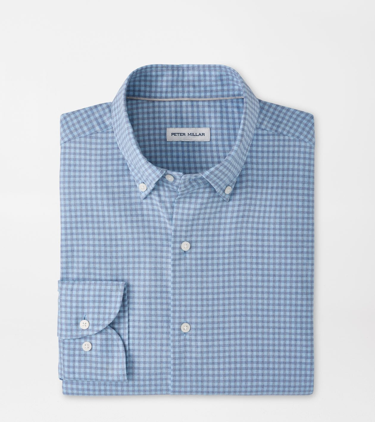 Liam Crown Soft Twill Shirt - Blue Freesia