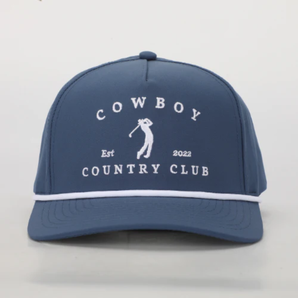 Golfer Roped Hat - Navy