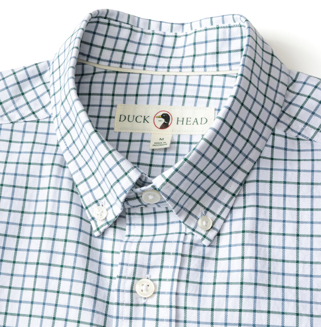 Cotton Oxford Sport Shirt - Forest Green