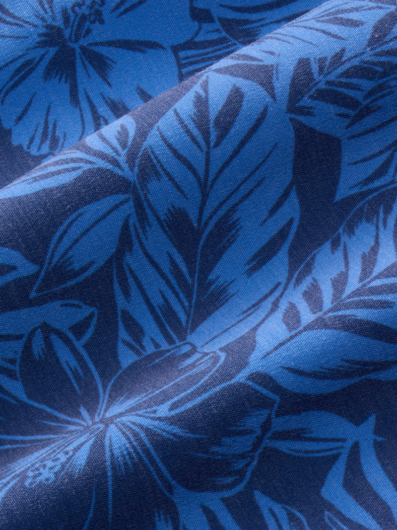 Bayberry 7” Trunk - Island Blue Leaves
