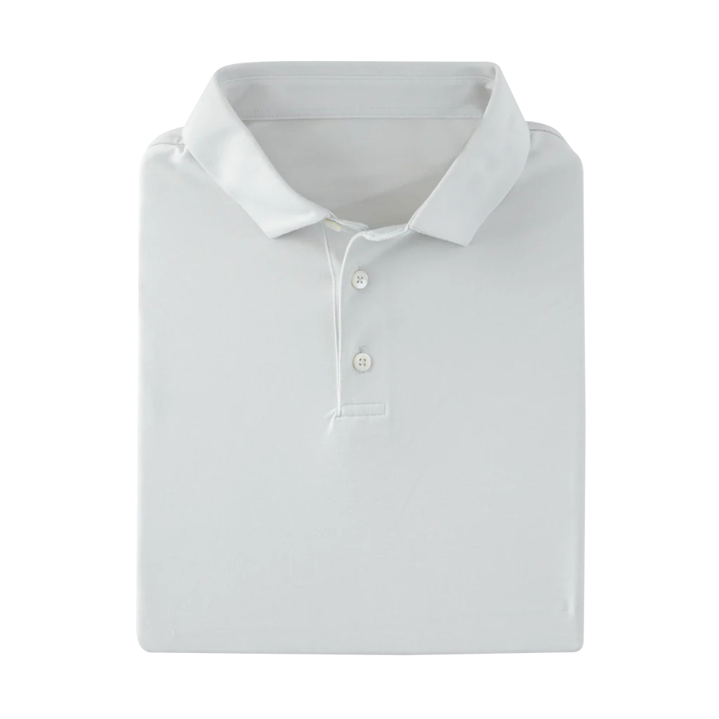 The Butter Stripe Polo - Cloud