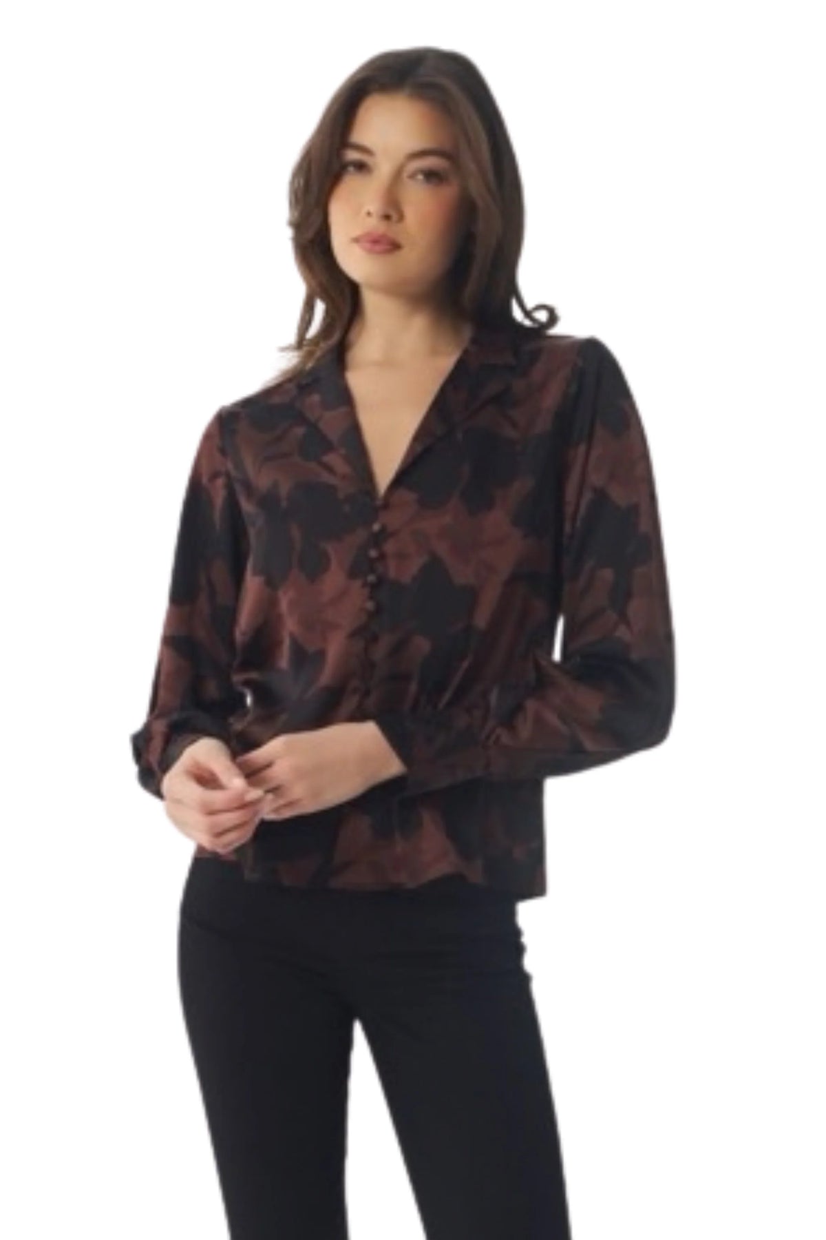 Cain Top Brown/Black