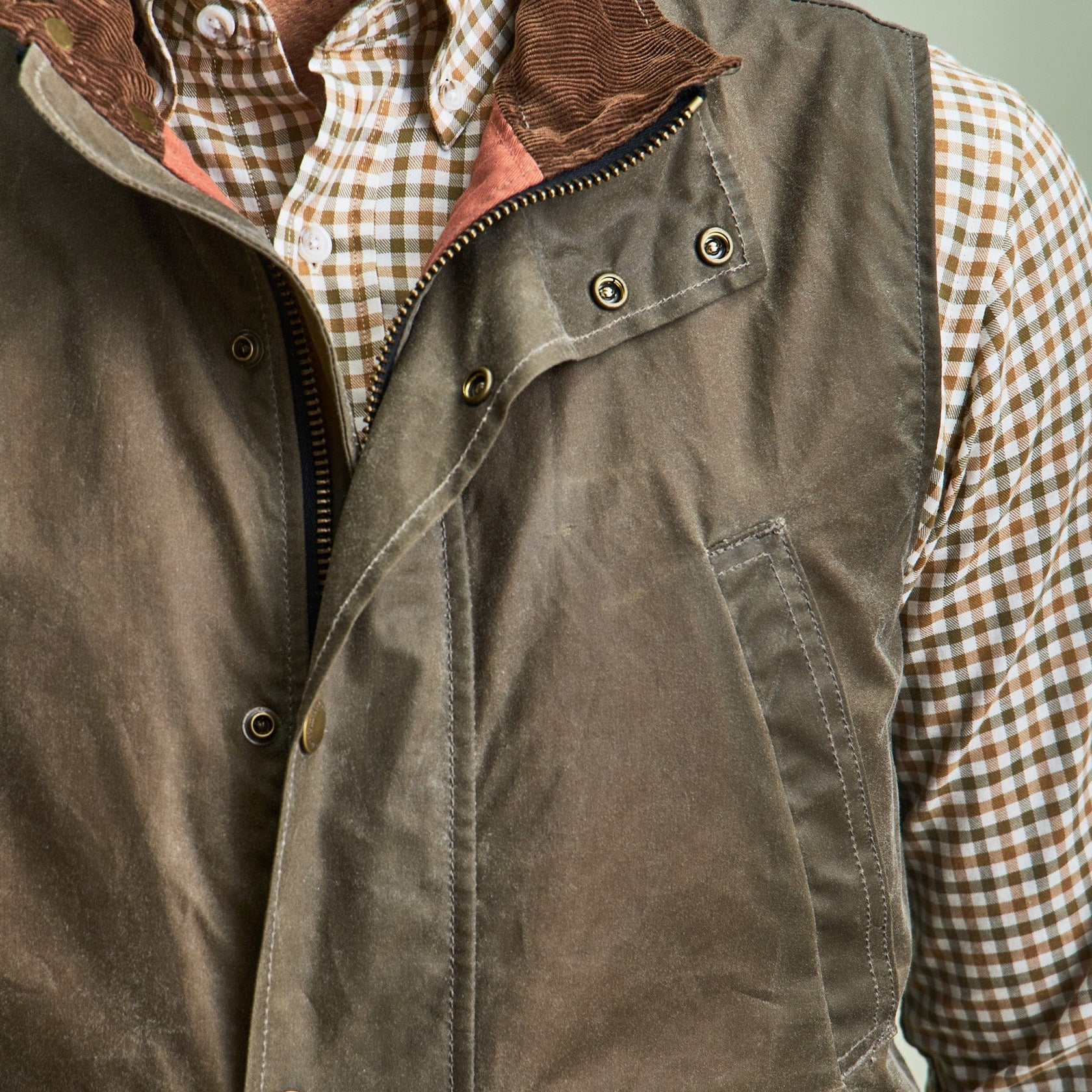 DU Kinsman Vest - Wetland Green