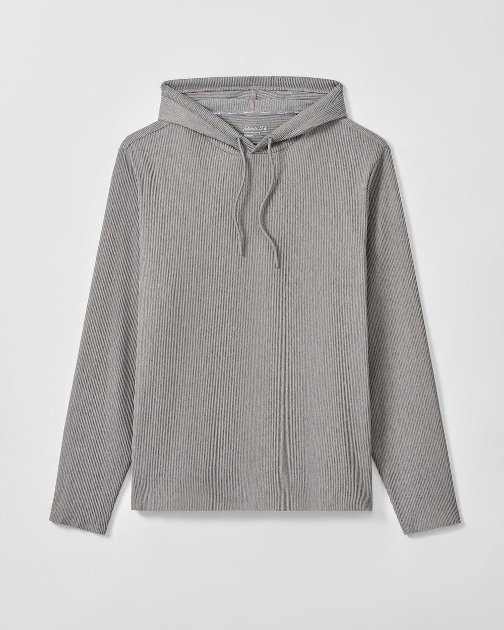 Hoppin Ribbed Knit Hoodie - Thunder