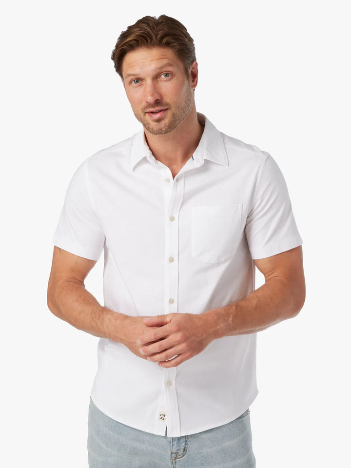 Saltaire Short Sleeve - White