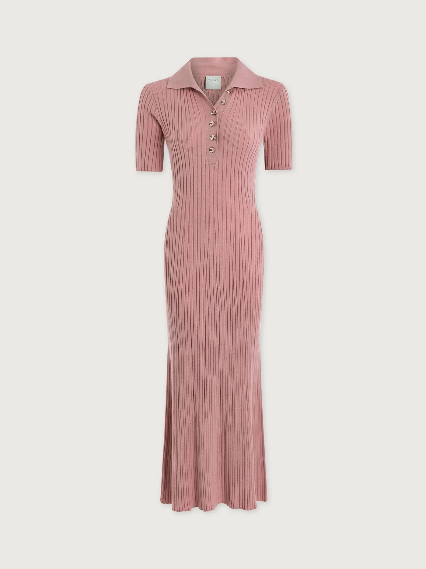 Joey Knit Maxi Dress, XS in Zephyr Mauve