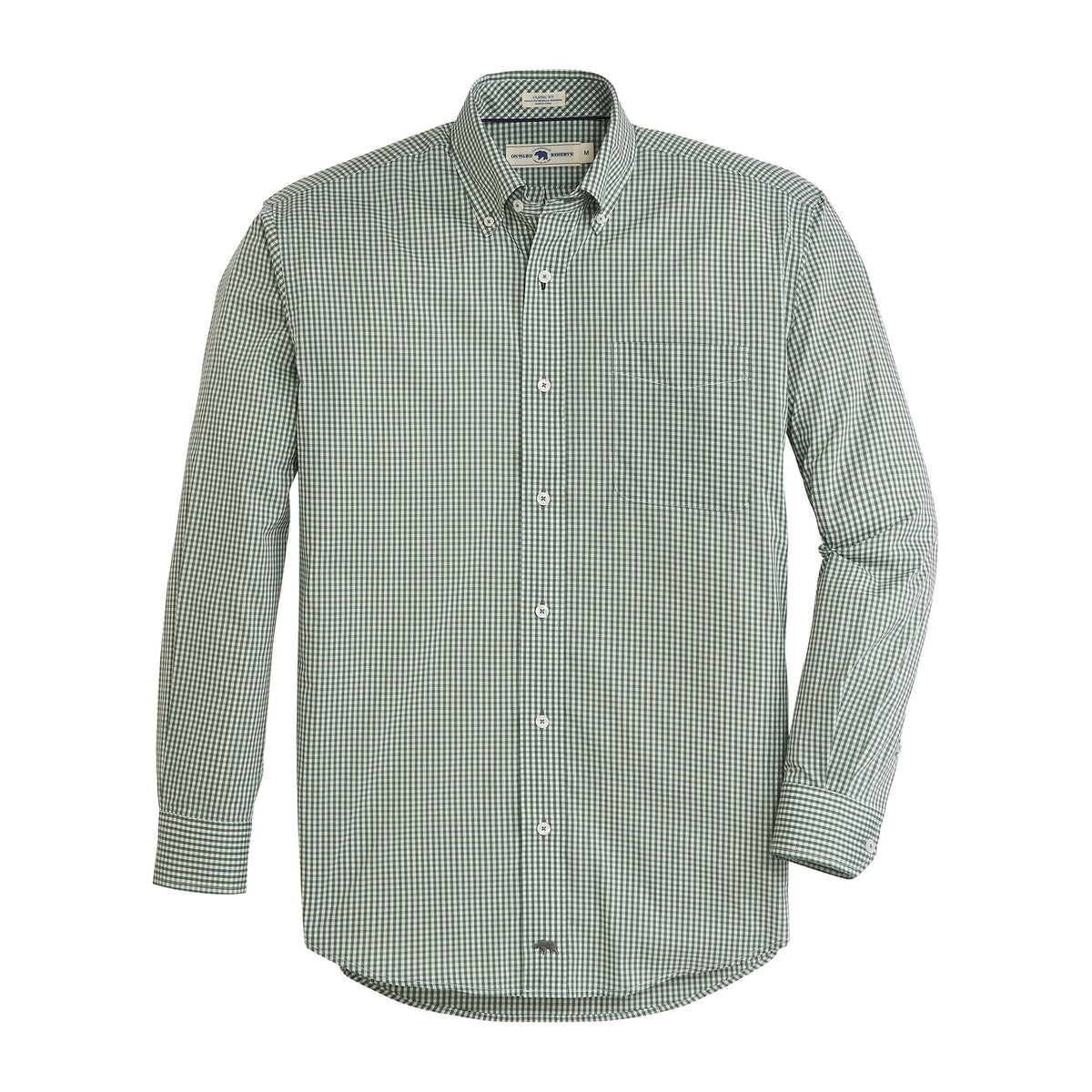 Montagu Quad Shirt - Duck Green